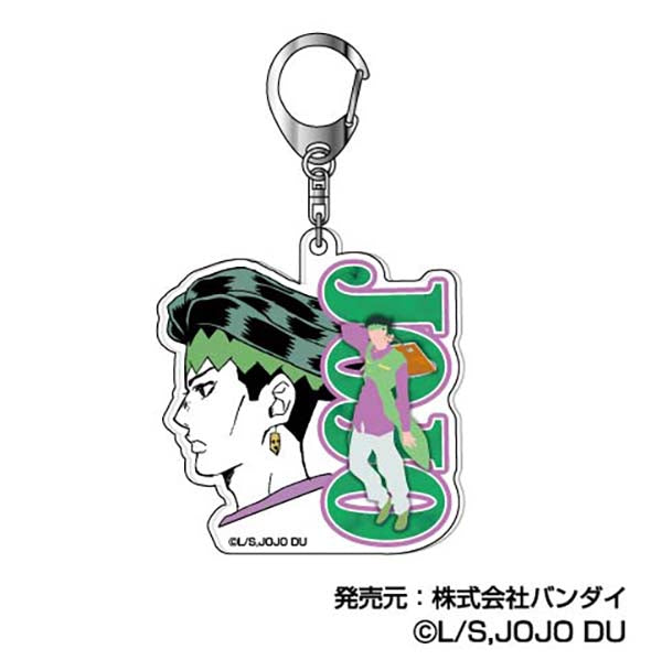 『ジョジョの奇妙な冒険 ダイヤモンドは砕けない』アクリルキーホルダー  彩色影絵 02 岸辺露伴